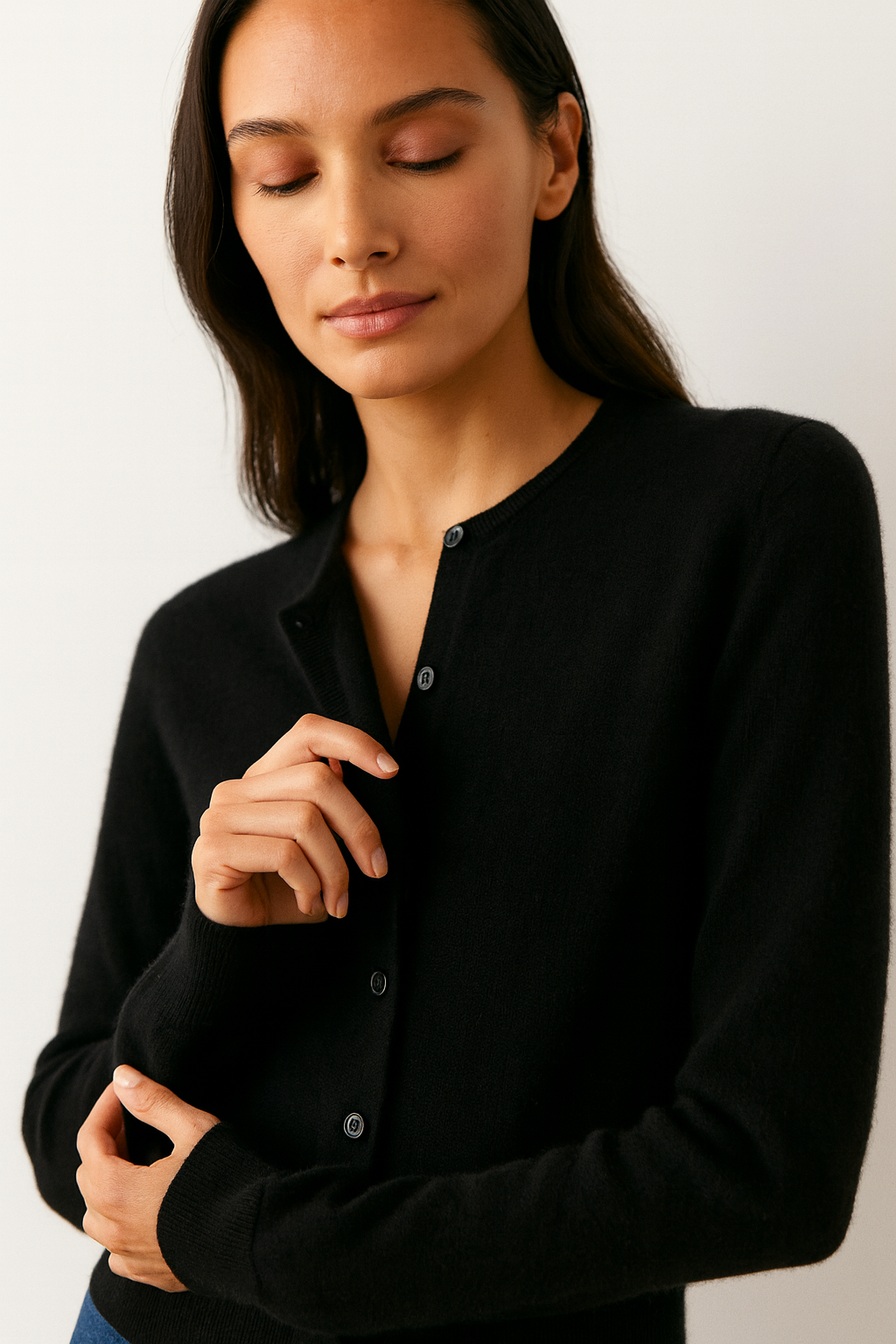 Cashmere Merino Cardigan