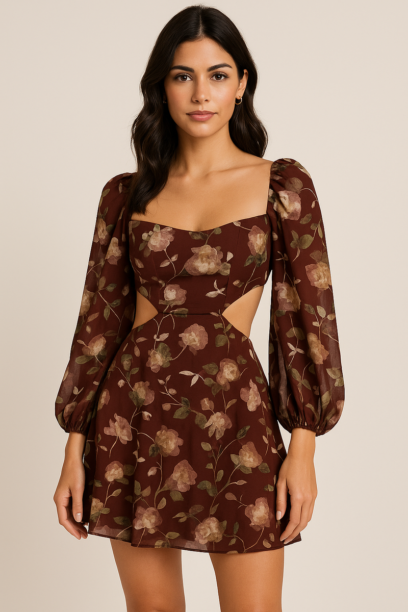 romantic mini dress Bloom Cut-Out Matte graduation gown set J&M Flex EVA sole Number:seven