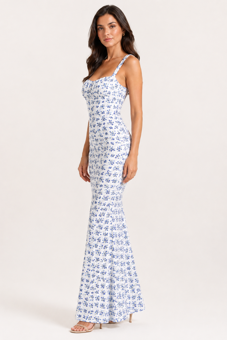 Floral Mermaid Maxi Dress Floral Mermaid Maxi Dress