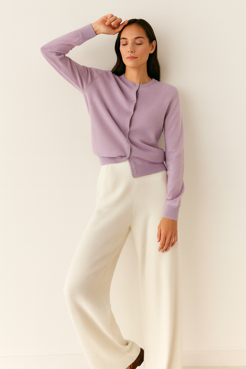 Cashmere Merino Cardigan