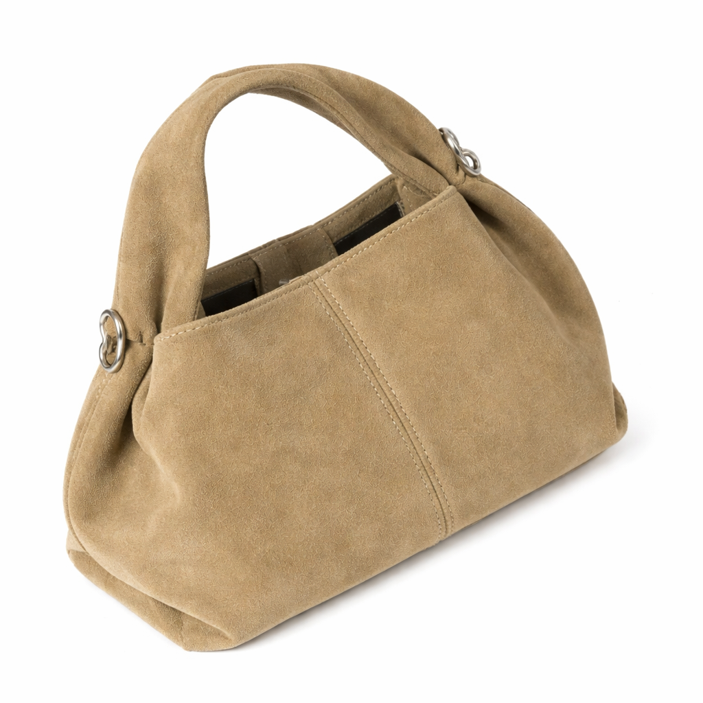 Soft Suede Scrunch Bag