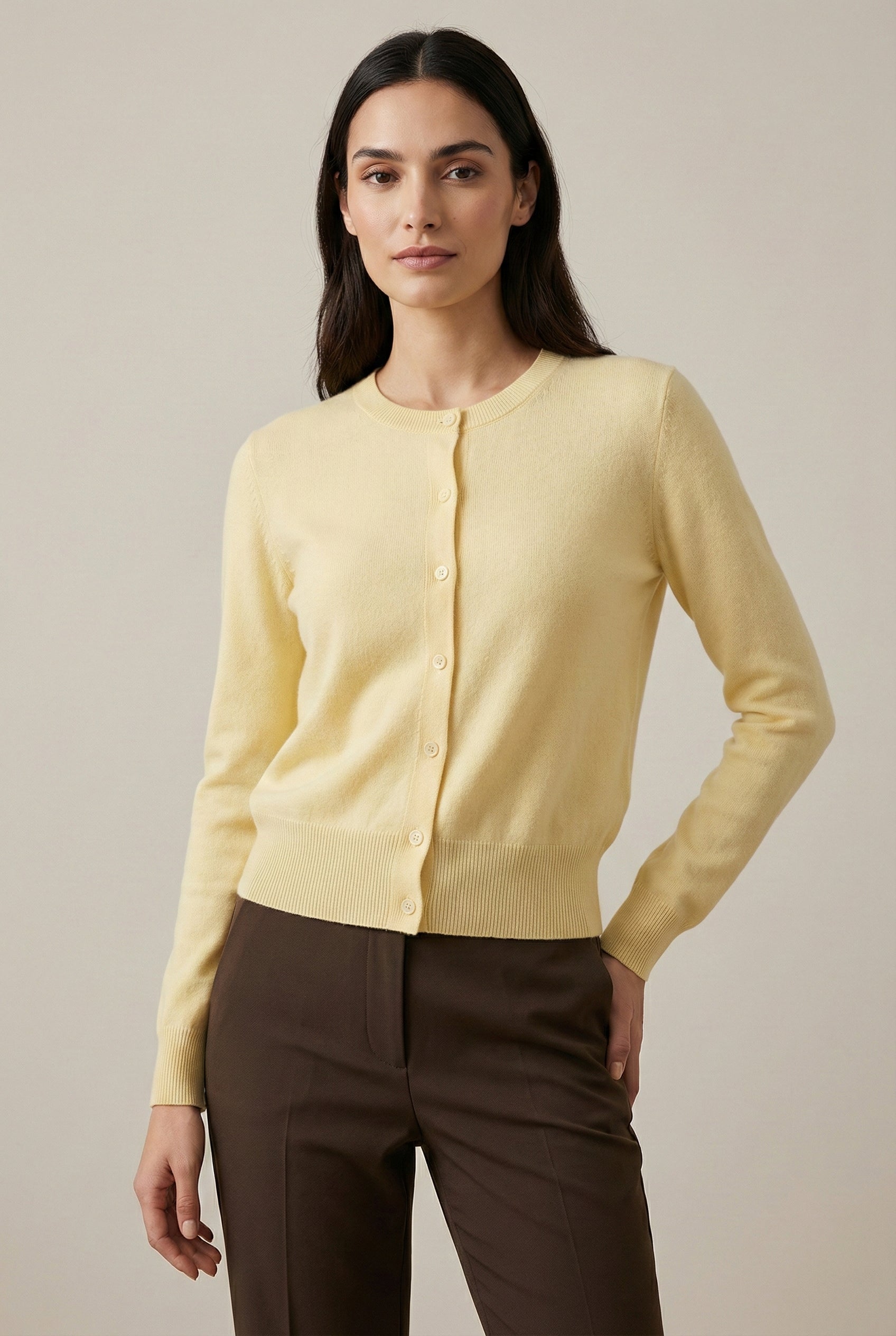 Cashmere Merino Cardigan