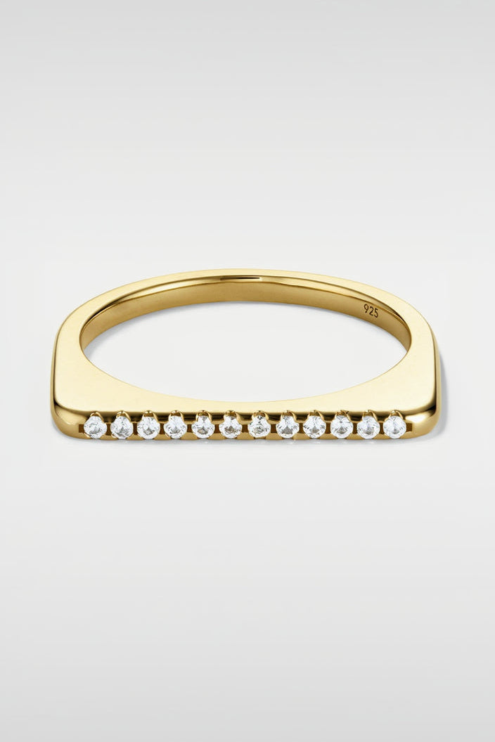 Pavé Bar Ring