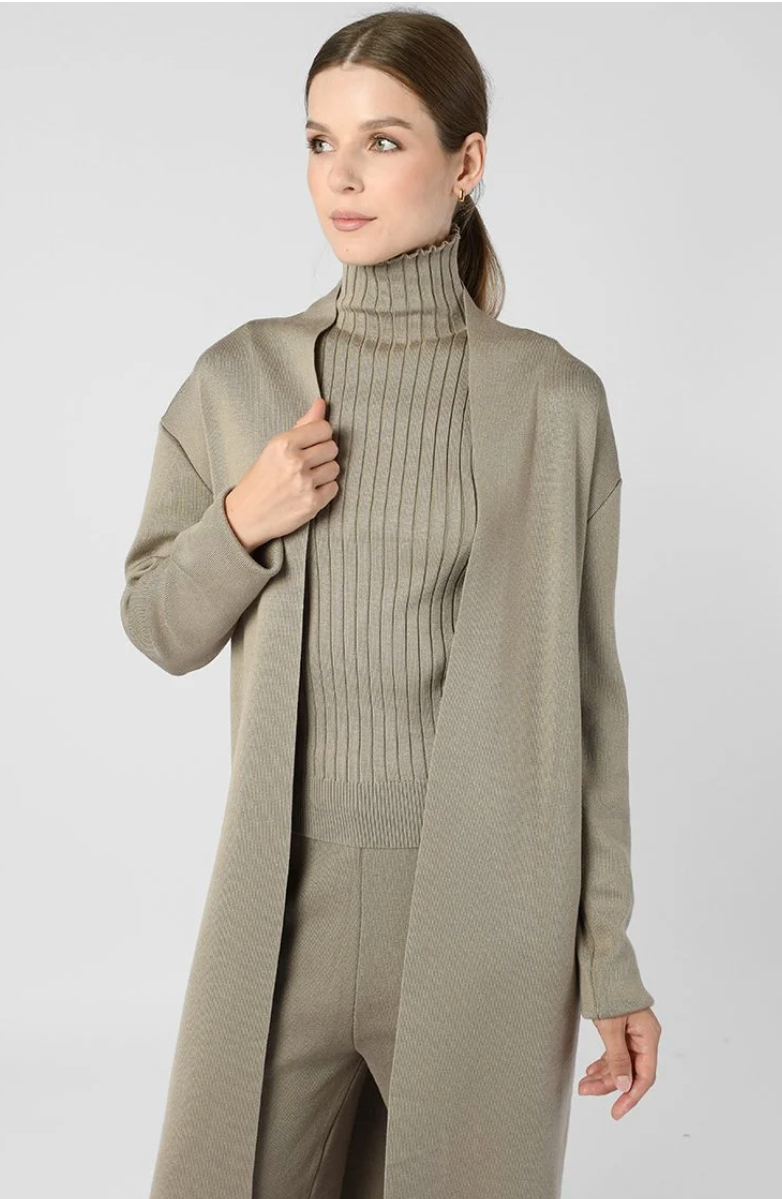 Taupe 3-Piece Knit Set